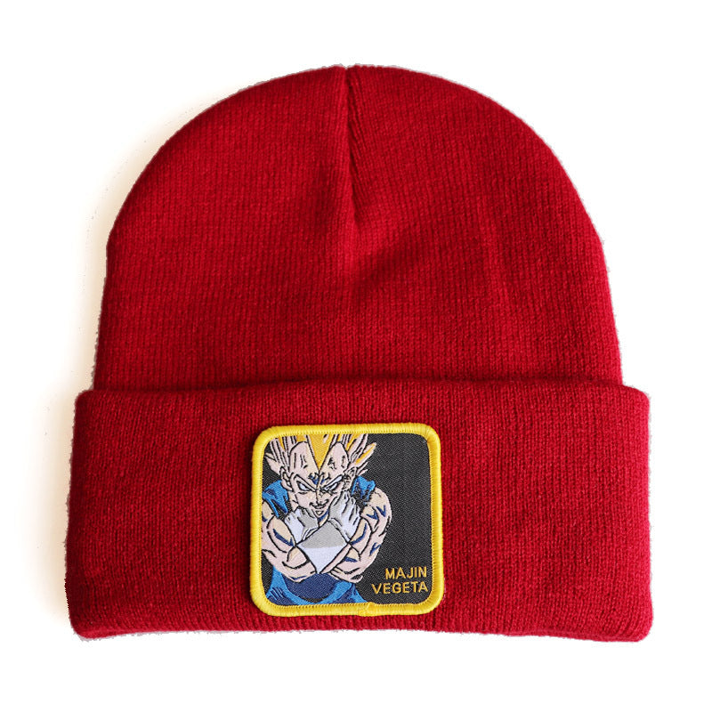 Unisex Anime Autumn And Winter Warm Knitted Hat