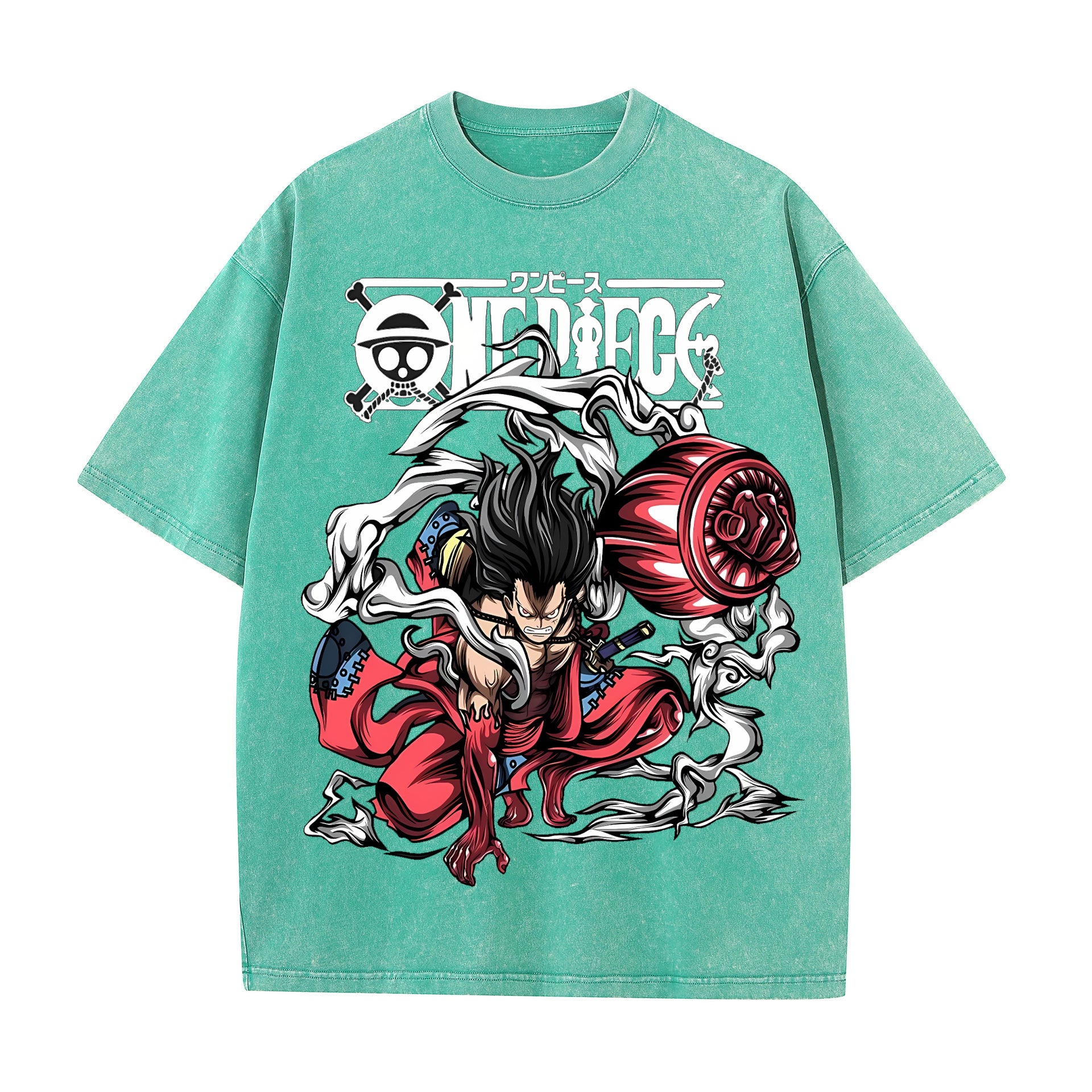 Anime Print Vintage T-Shirt