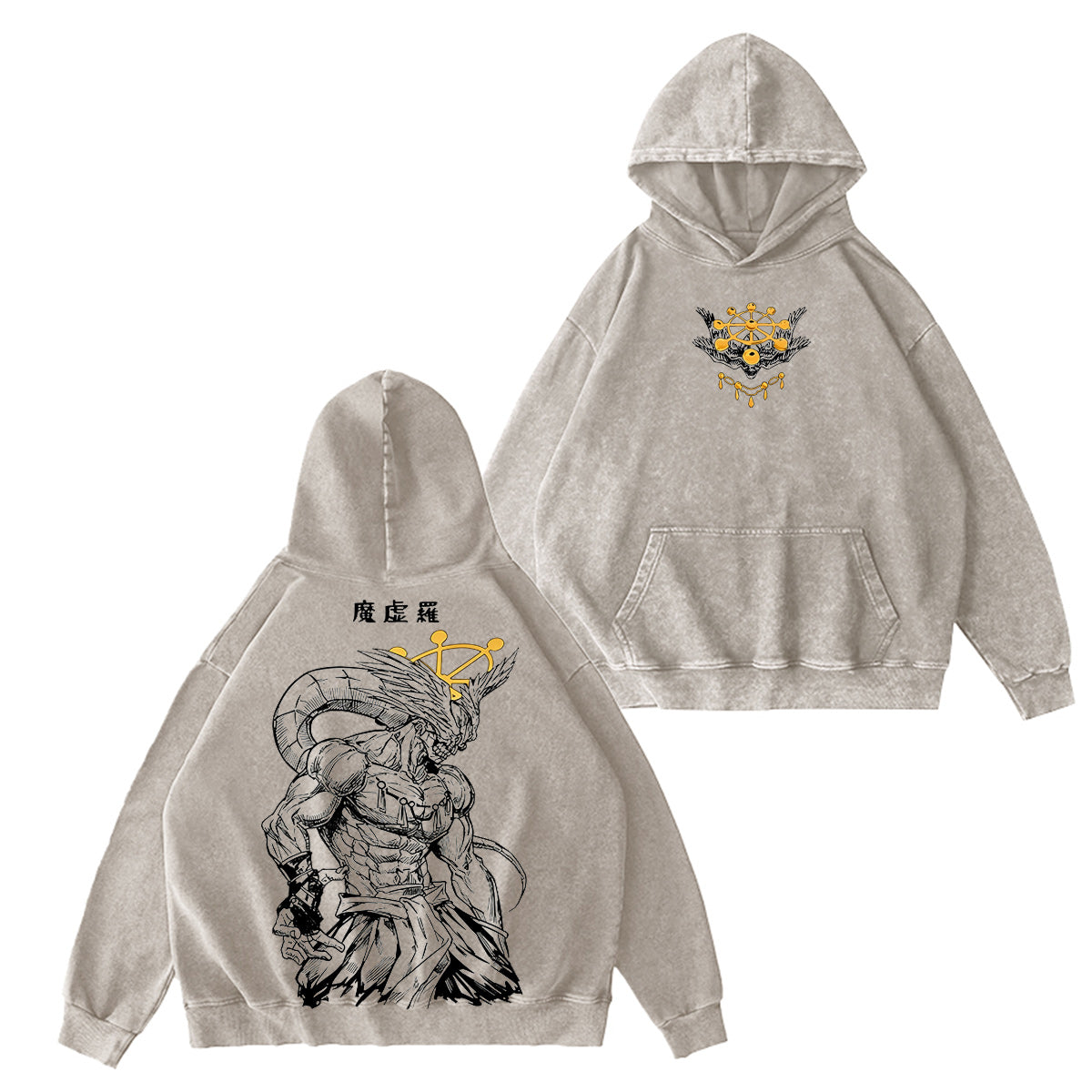 Jujutsu Kaisen :Mahoraga Vintage washed T-shirt/Crewneck/Hoodie