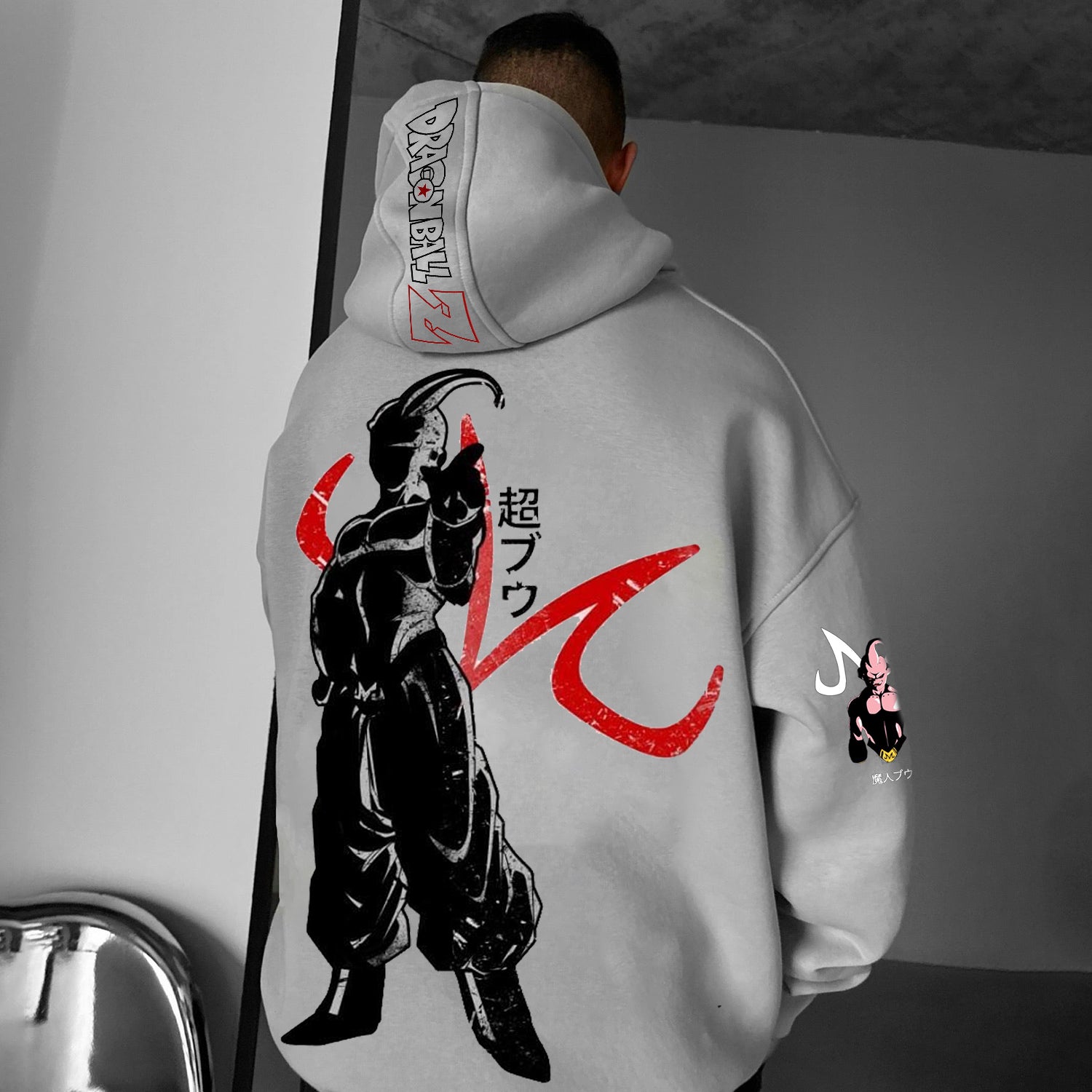 Universal Oversized Anime Design Hoodie