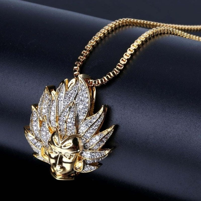 Unisex Anime Character Alloy Necklace