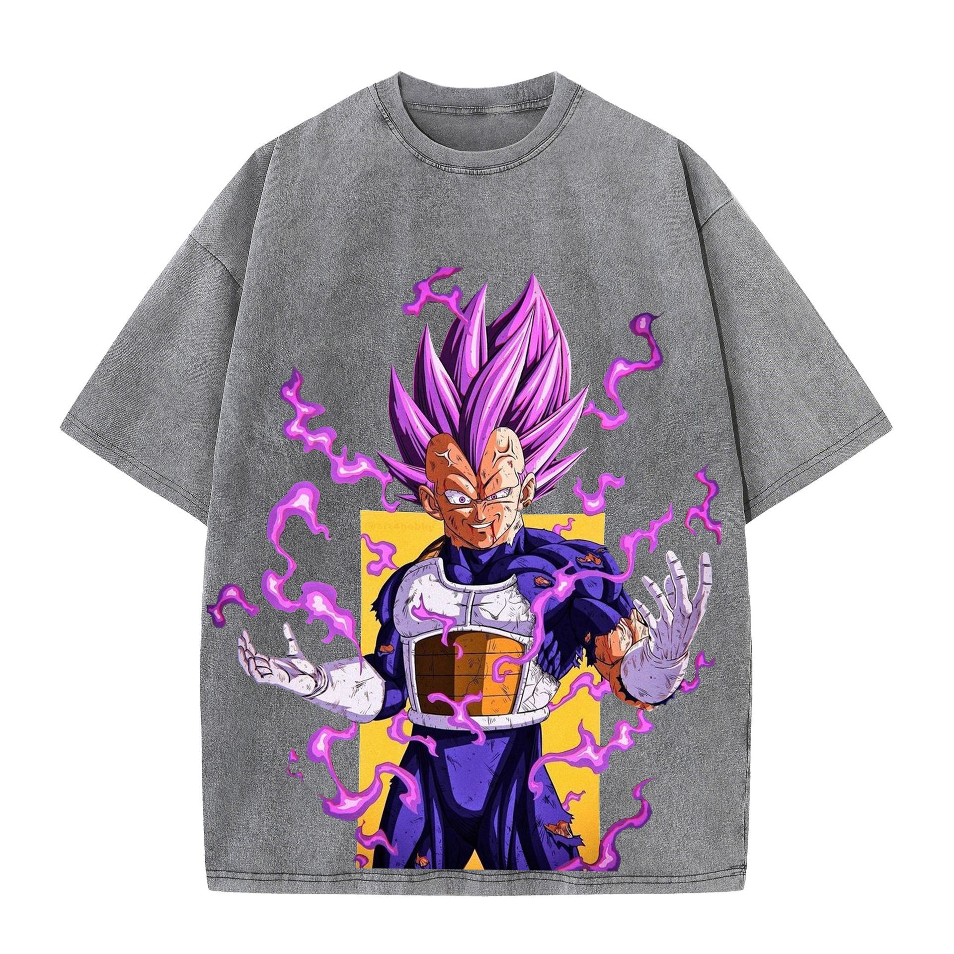 Anime Print Vintage T-Shirt