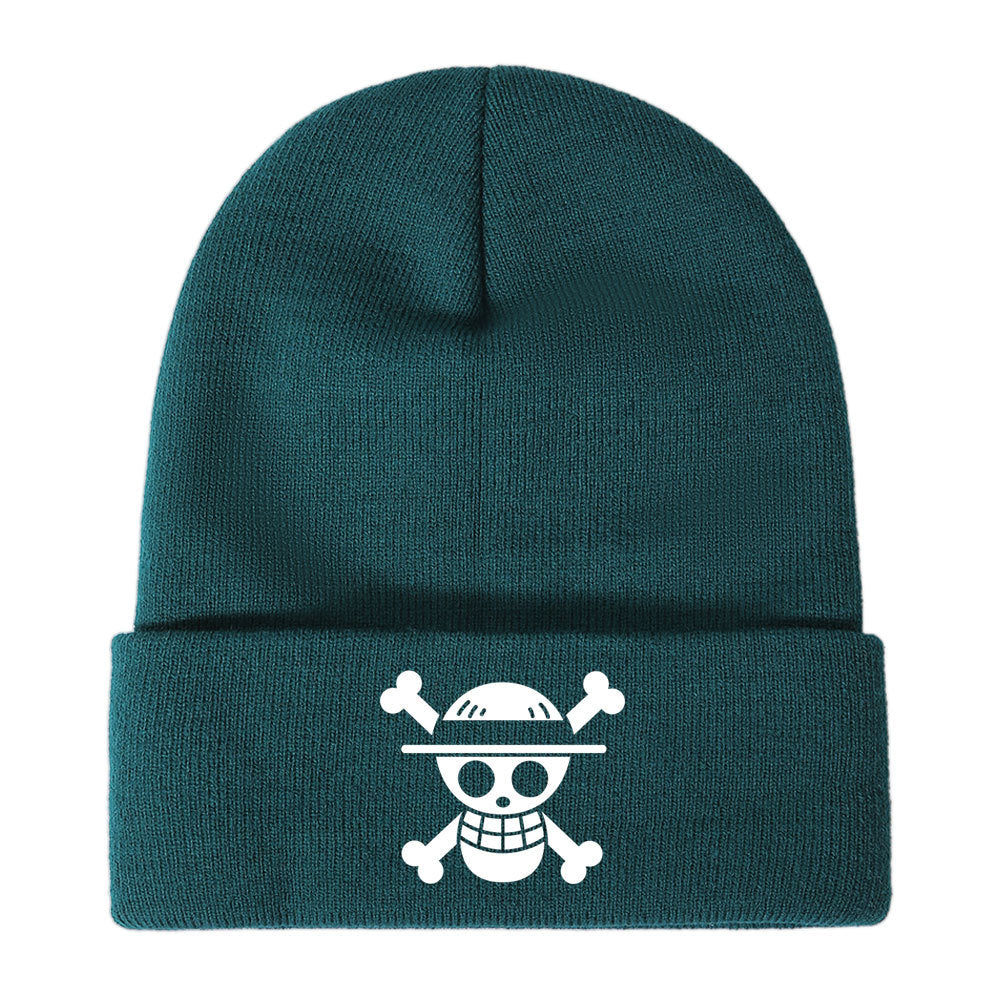 Unisex Straw Hat Anime Casual Warm Beanie