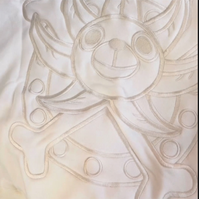 Oversized Anime Printed Hoodie