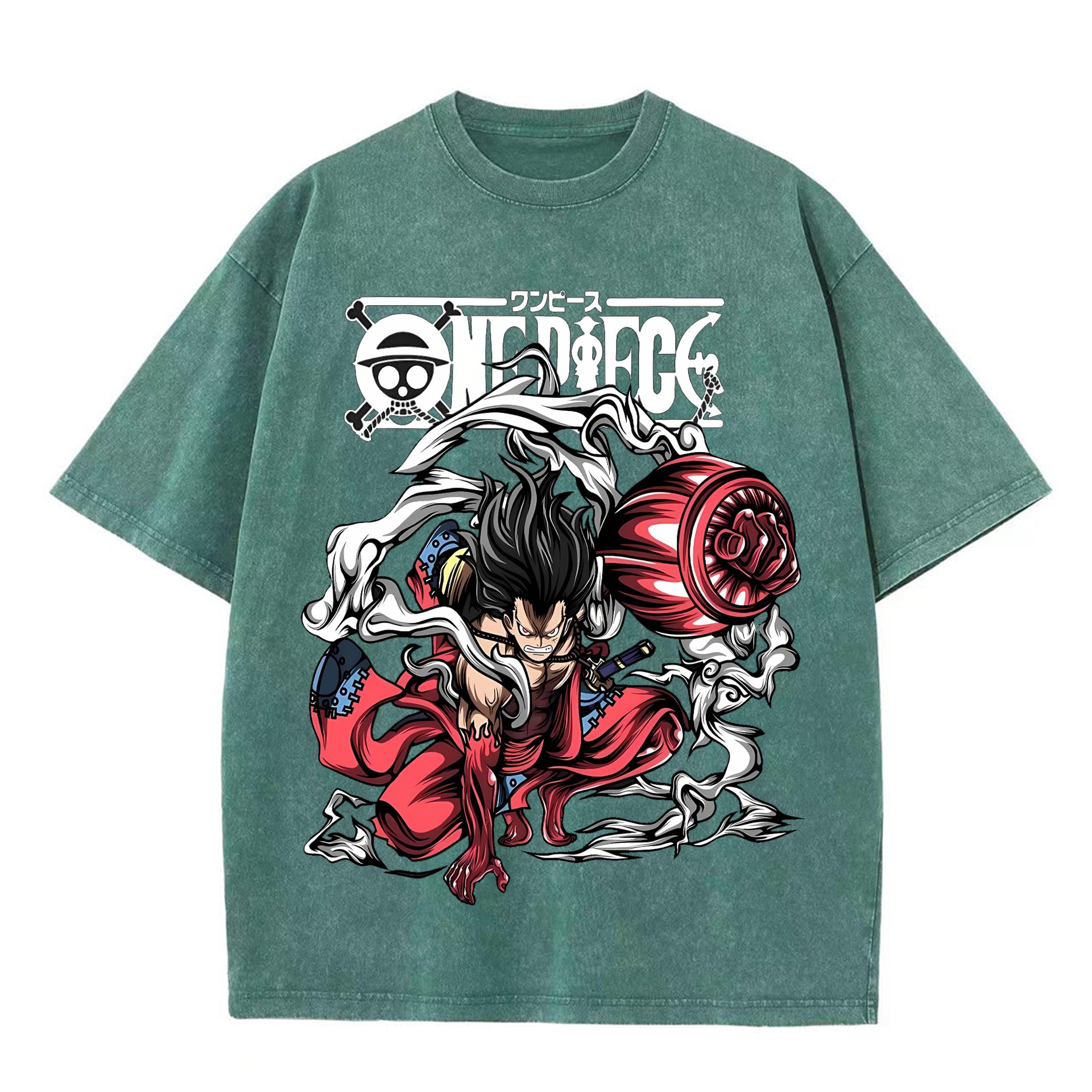 Anime Print Vintage T-Shirt