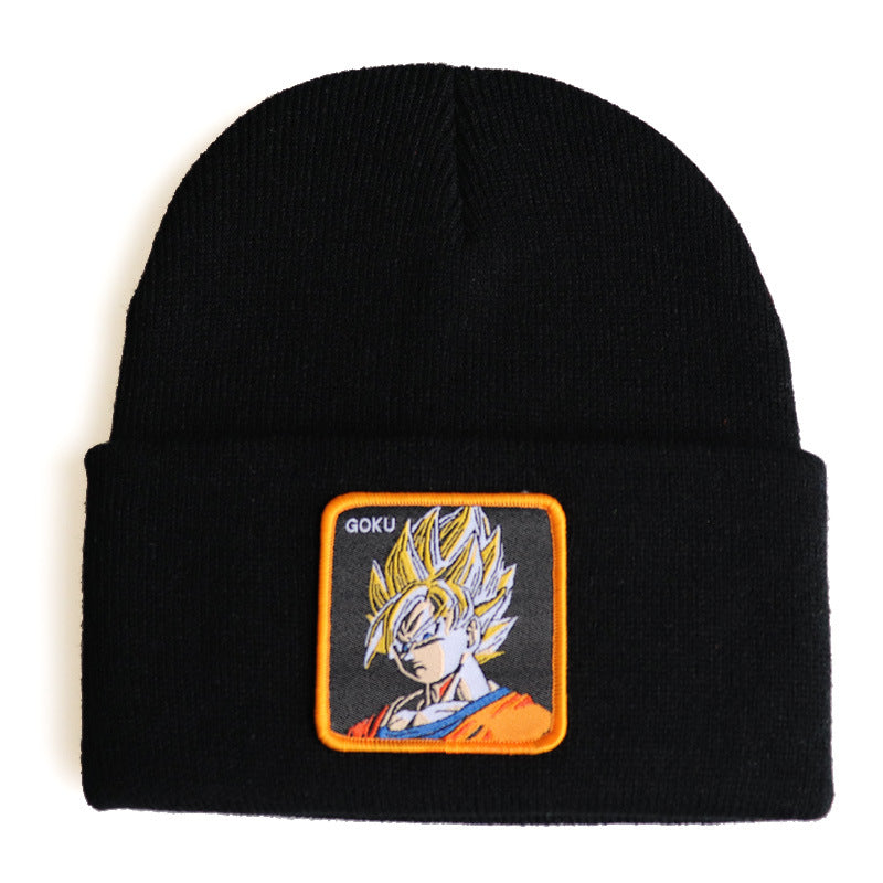 Unisex Anime Autumn And Winter Warm Knitted Hat