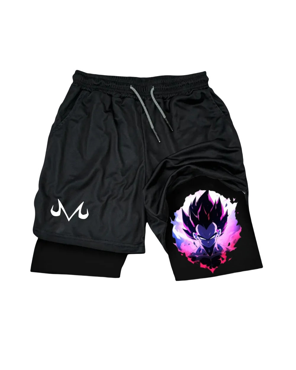 Dragon Ball Z Goku Pink Fire Performance Shorts