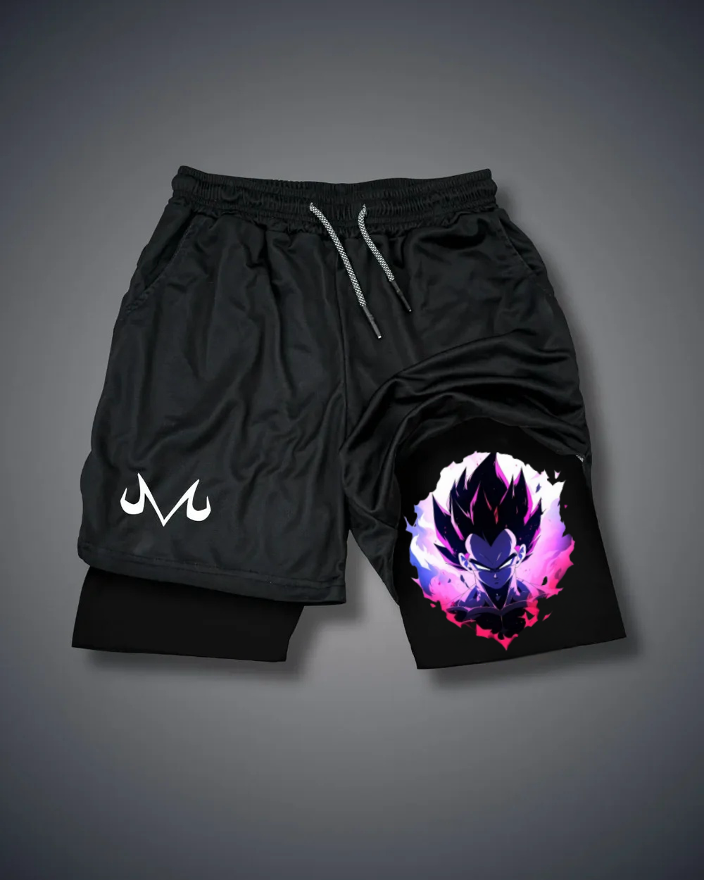 Dragon Ball Z Goku Pink Fire Performance Shorts
