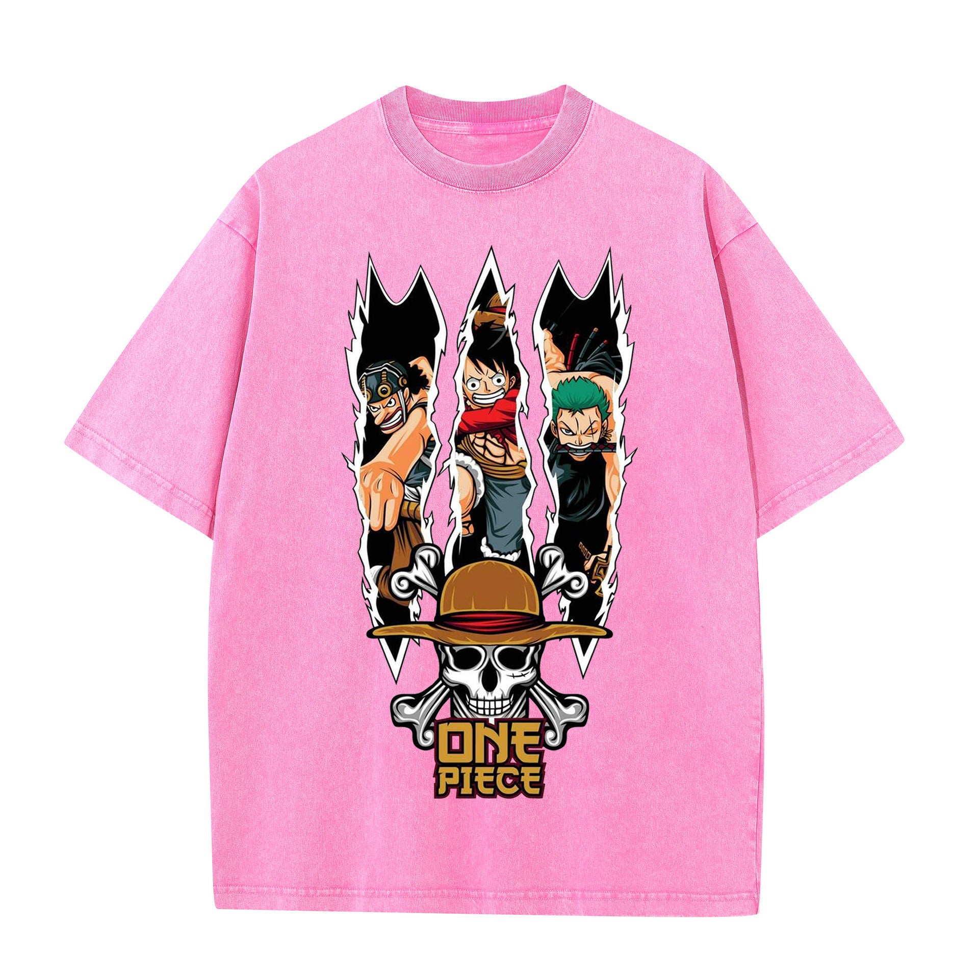Anime Print Vintage T-Shirt