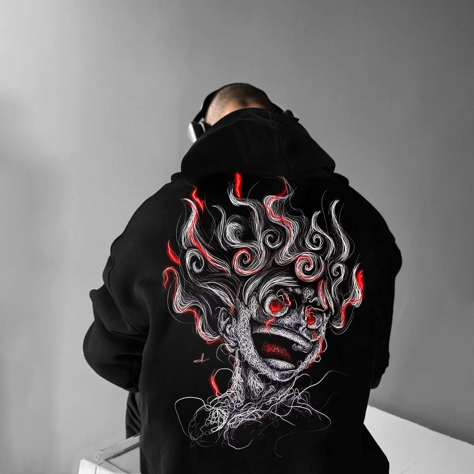 Unisex Casual Crew Pirate Hoodie Japanese Anime Sweatshirt