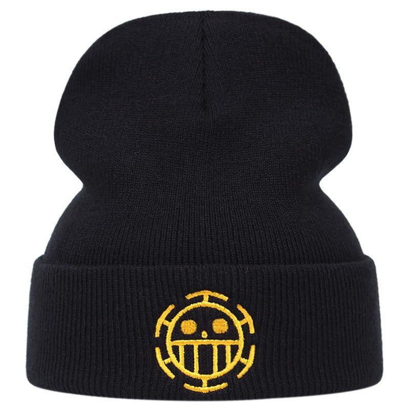 Unisex Pirate One Piece Anime Warm Knitted Hat