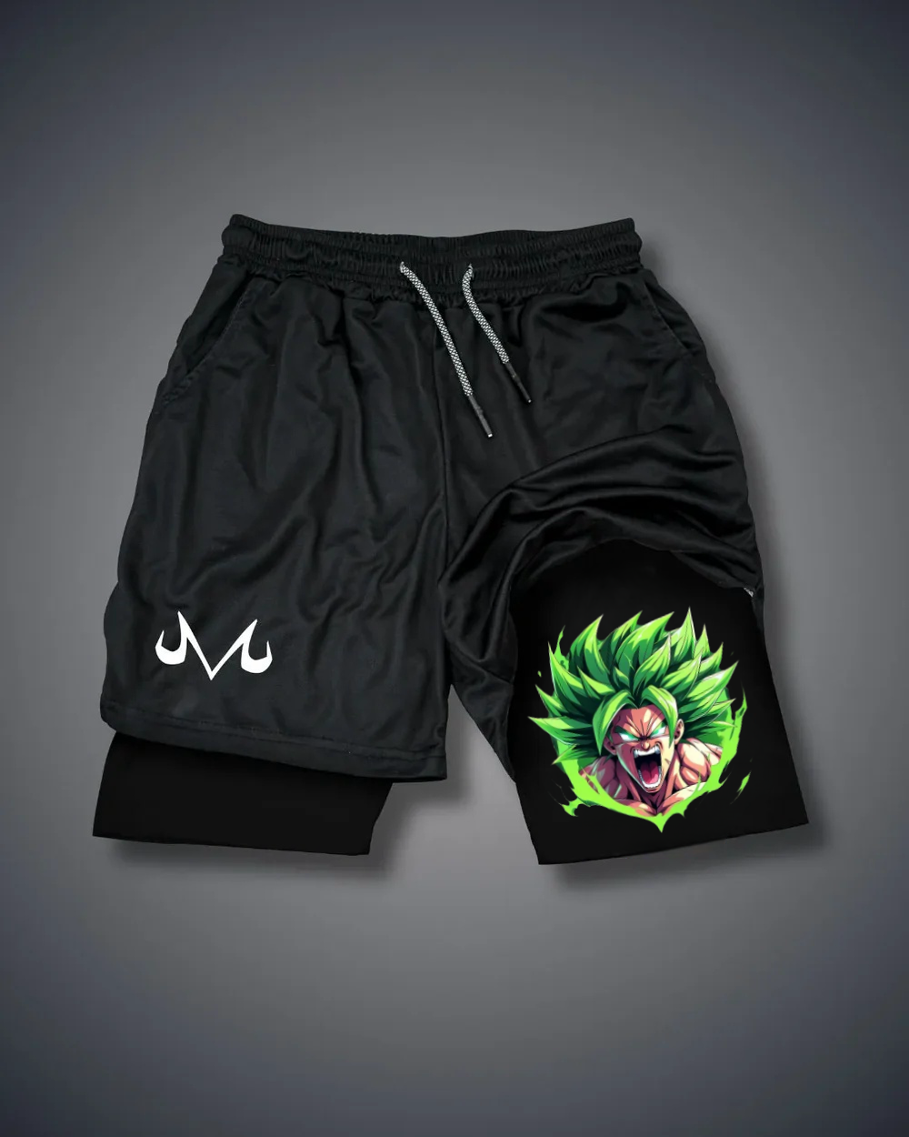 Dragon Ball Z Goku Green Performance Shorts