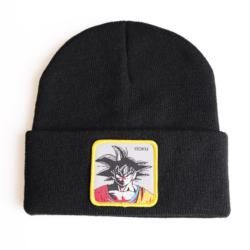 Unisex Anime Autumn And Winter Warm Knitted Hat