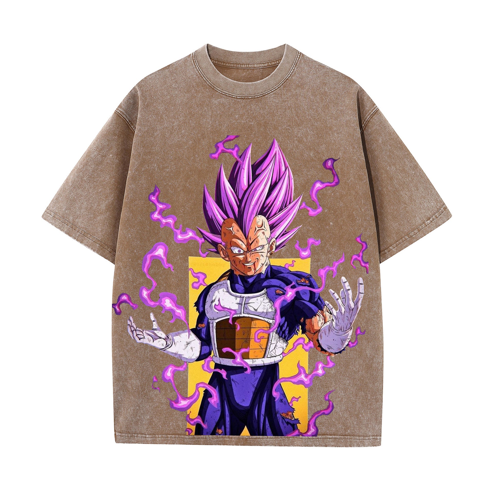 Anime Print Vintage T-Shirt