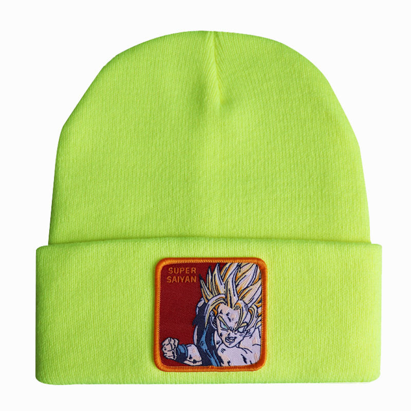 Unisex Anime Autumn And Winter Warm Knitted Hat