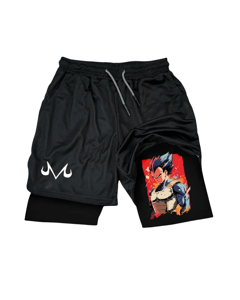 Dragon Ball Z Vegeta Red Performance Shorts