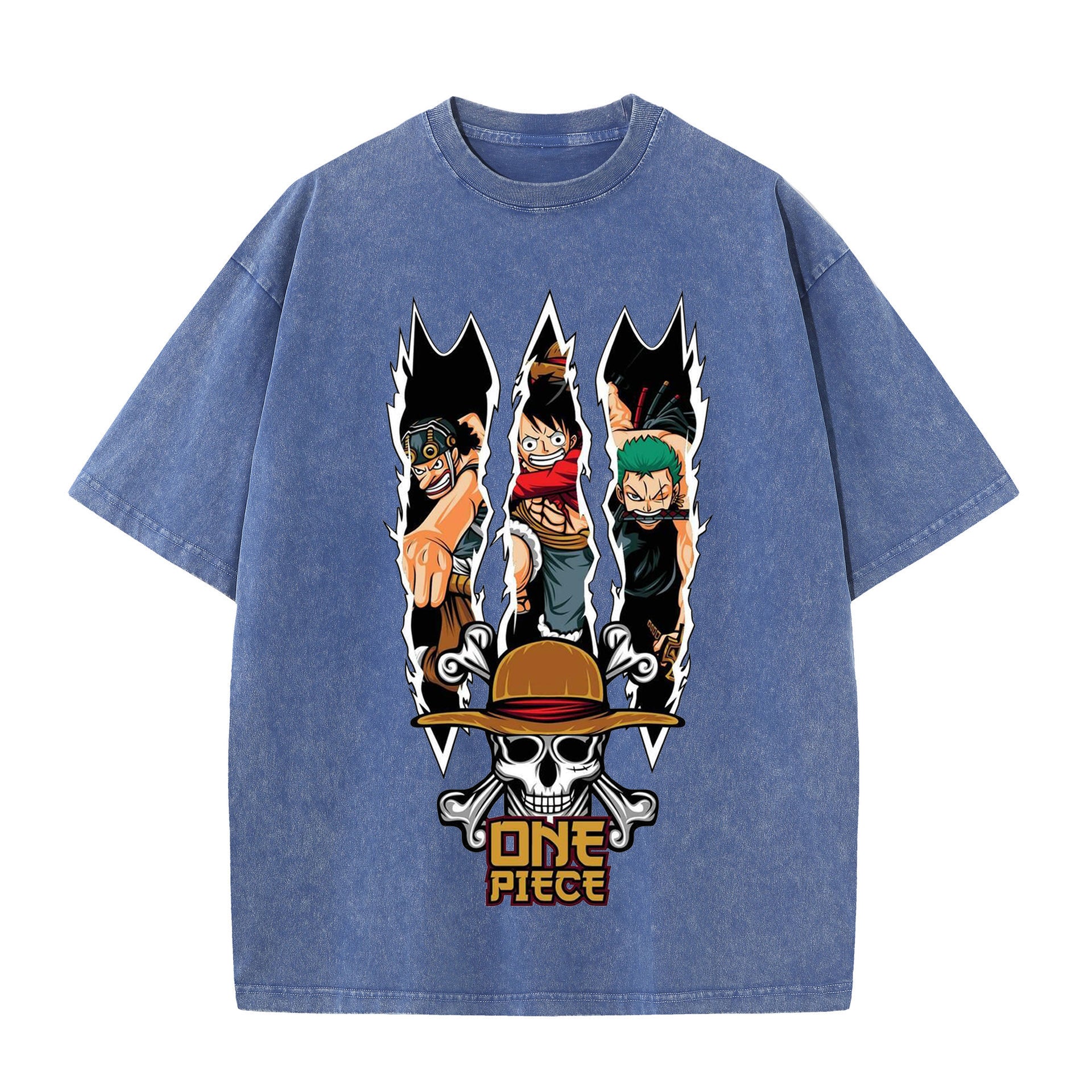 Anime Print Vintage T-Shirt