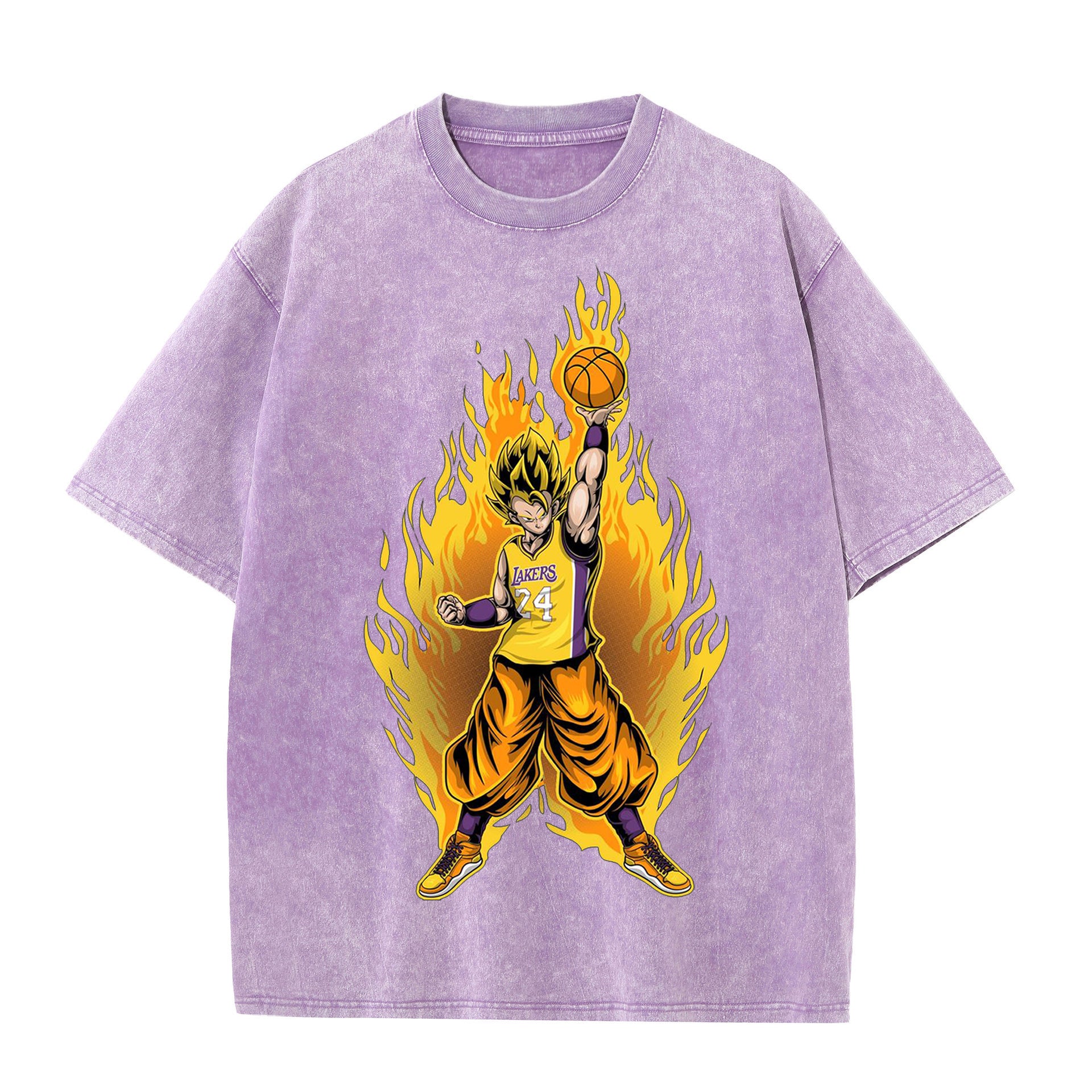 Anime Print Vintage T-Shirt