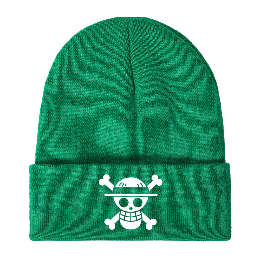 Unisex Straw Hat Anime Casual Warm Beanie