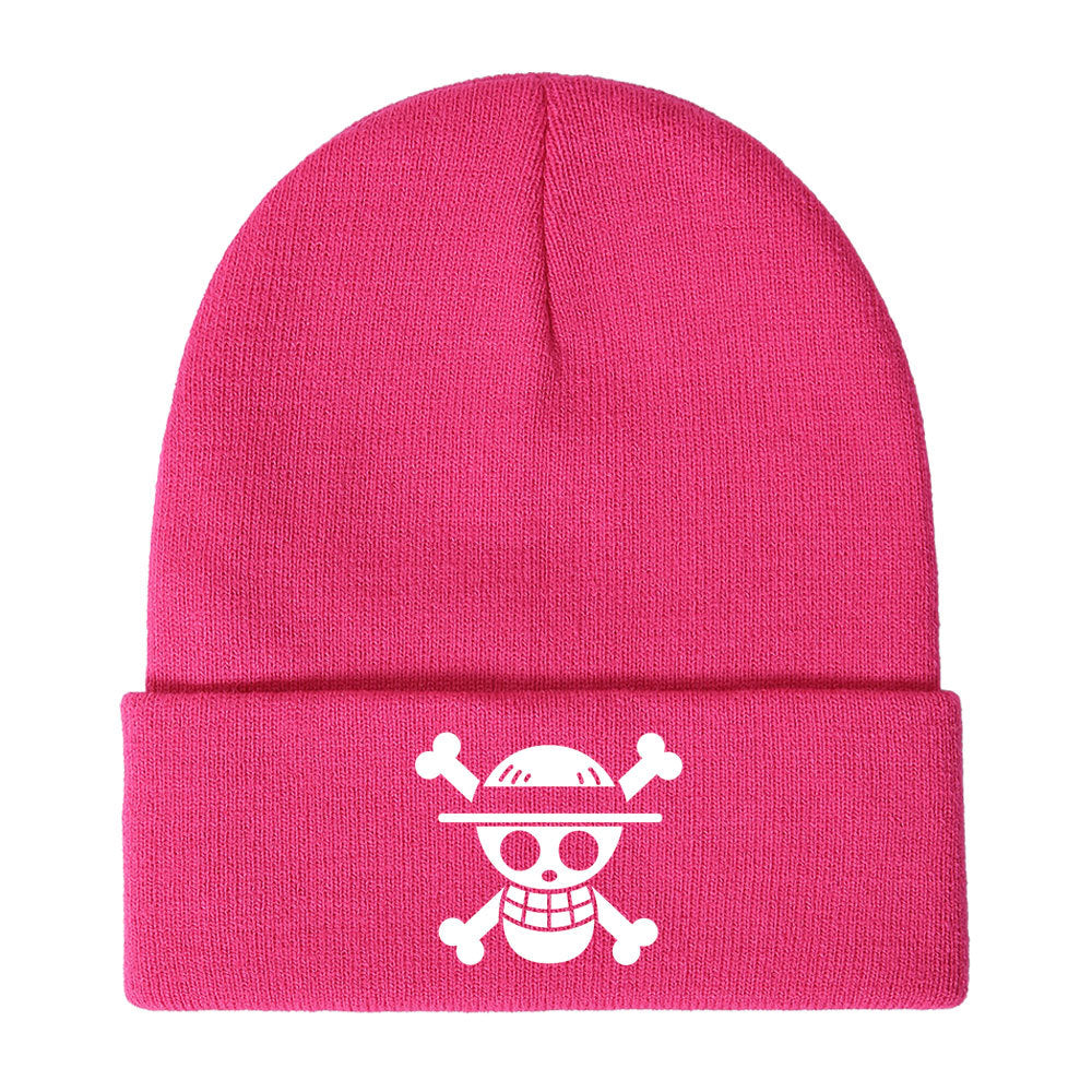 Unisex Straw Hat Anime Casual Warm Beanie