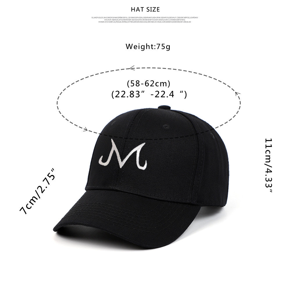 Unisex Anime M Logo Cap