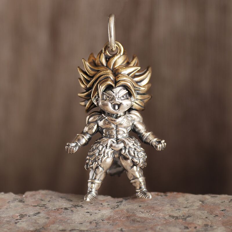 Unisex Anime Character Alloy Necklace