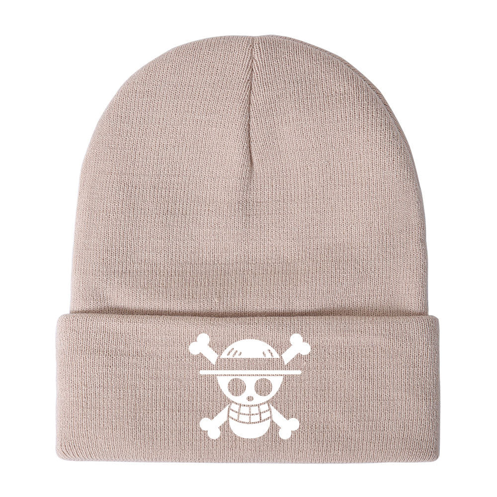 Unisex Straw Hat Anime Casual Warm Beanie