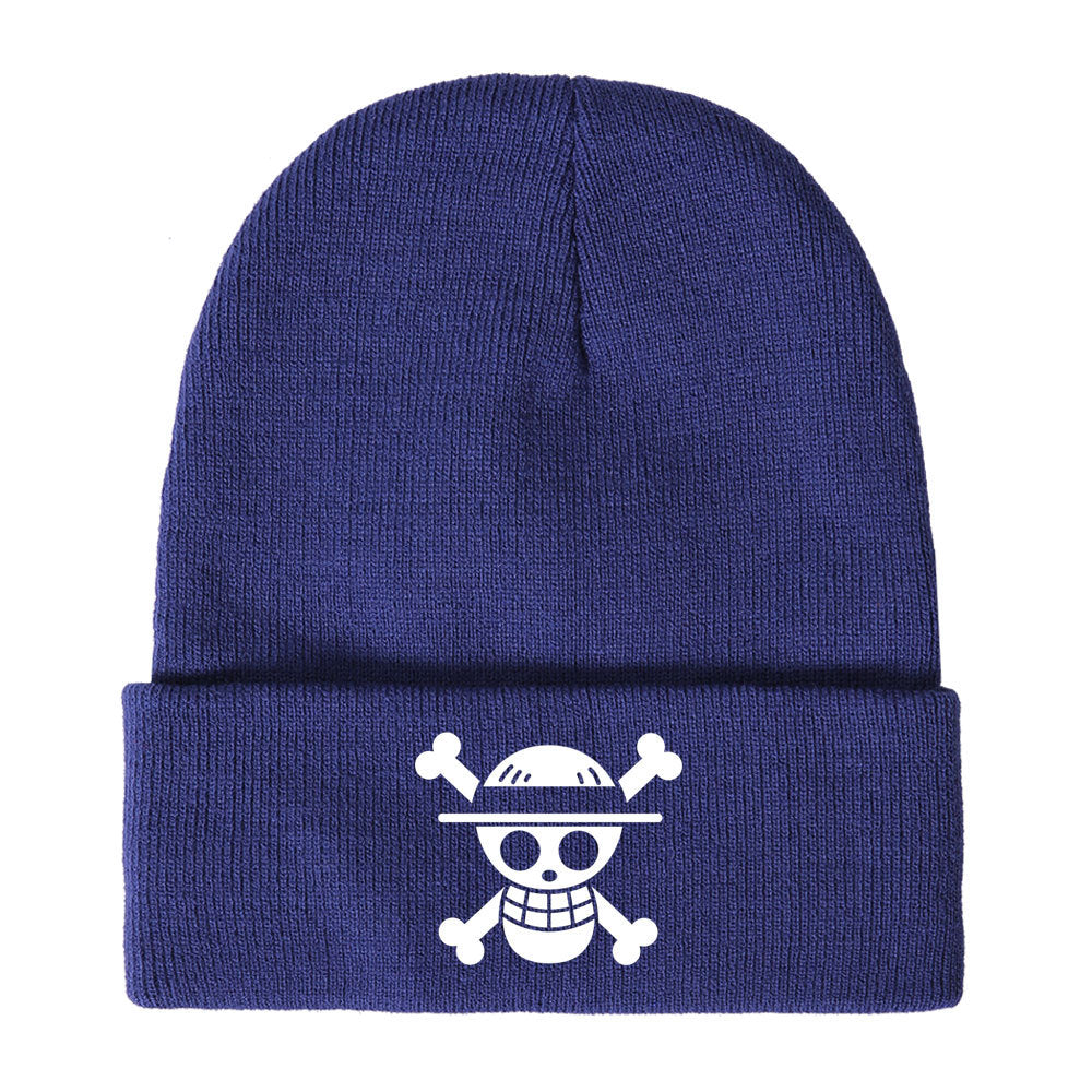 Unisex Straw Hat Anime Casual Warm Beanie