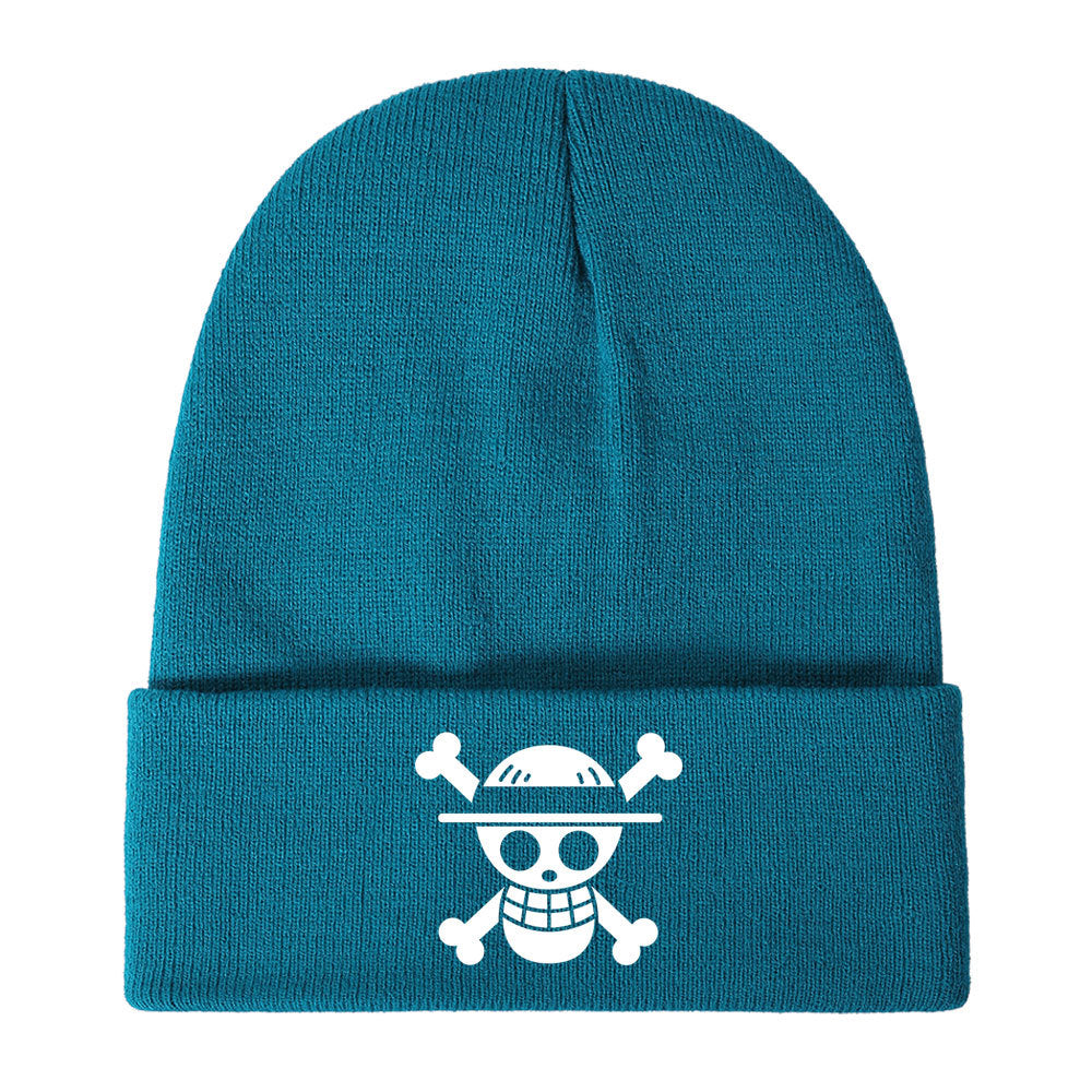 Unisex Straw Hat Anime Casual Warm Beanie