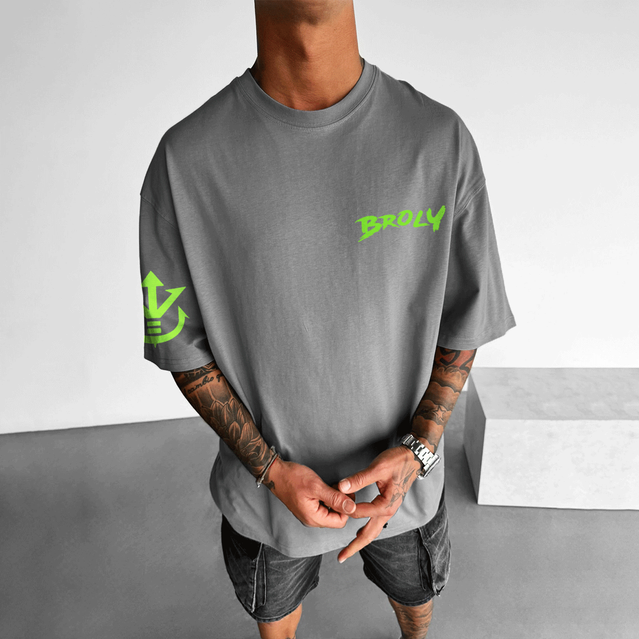 Unisex Anime-themed Oversized T-shirt