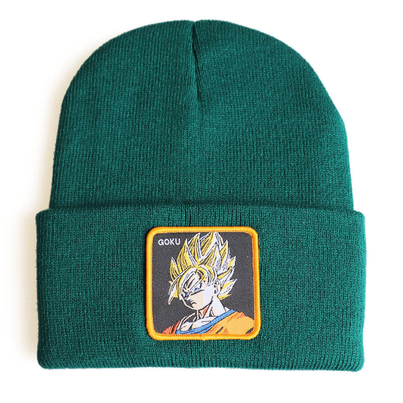 Unisex Anime Autumn And Winter Warm Knitted Hat