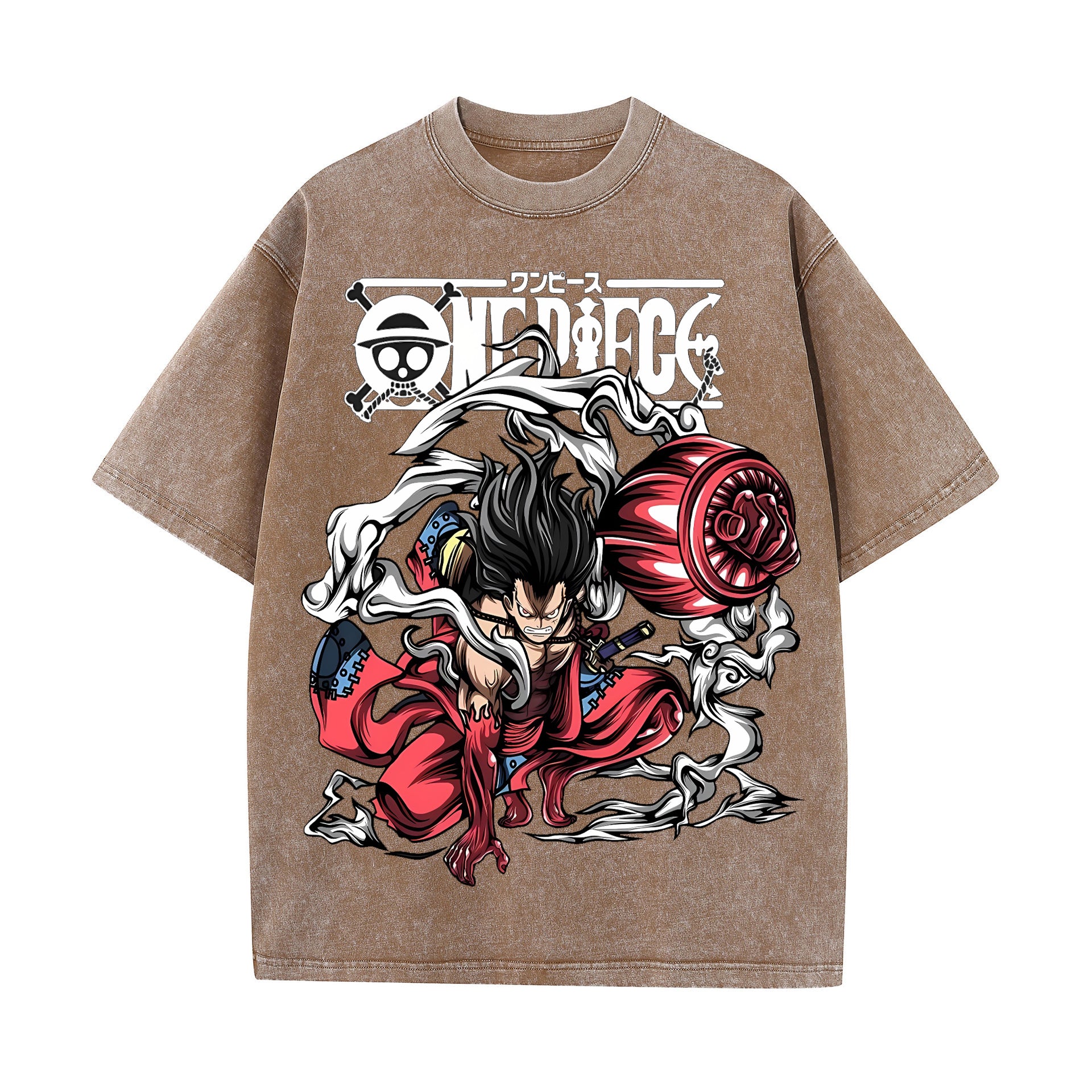 Anime Print Vintage T-Shirt