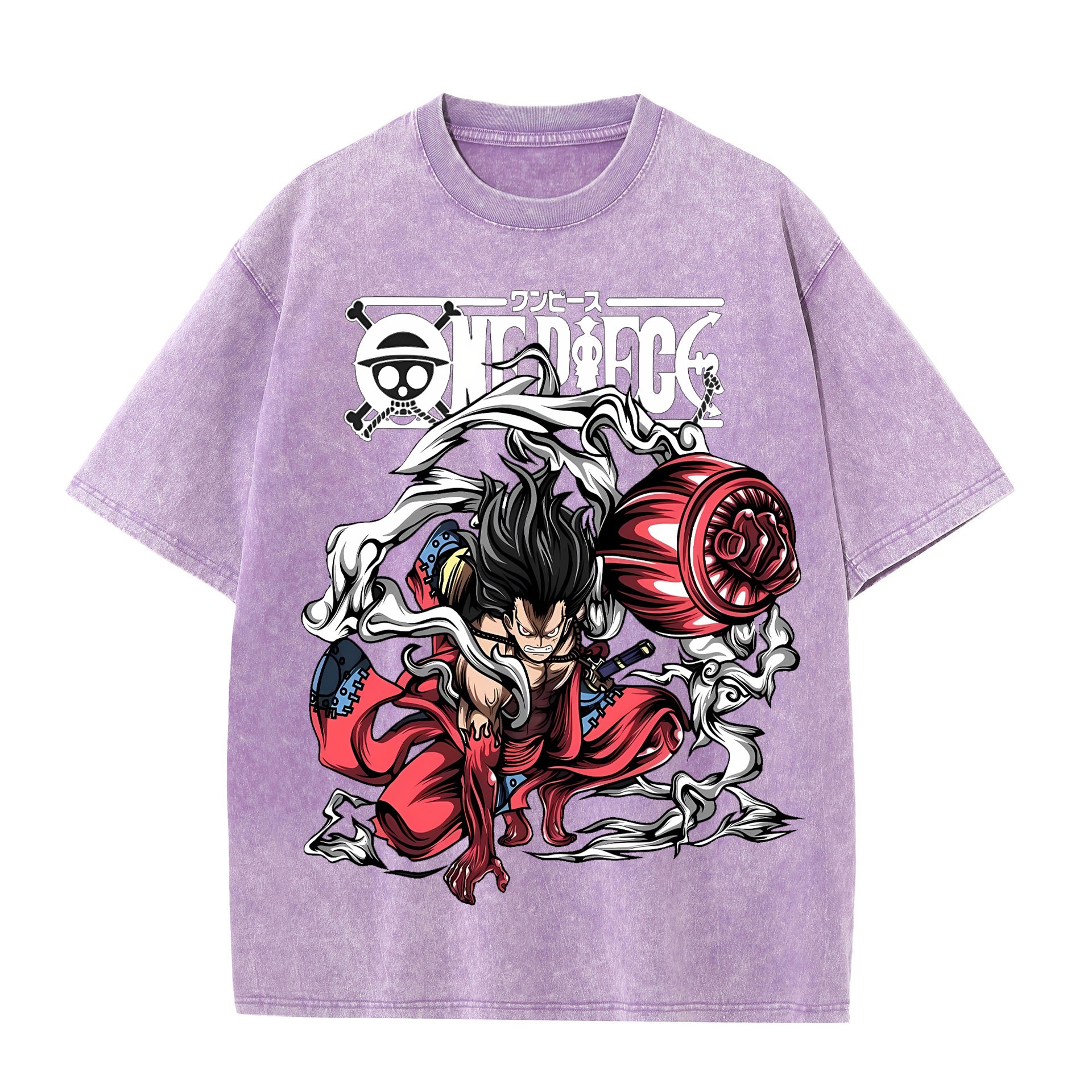 Anime Print Vintage T-Shirt