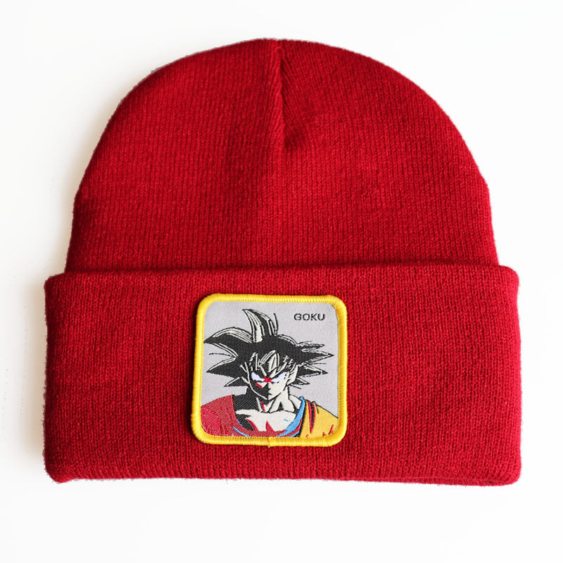 Unisex Anime Autumn And Winter Warm Knitted Hat