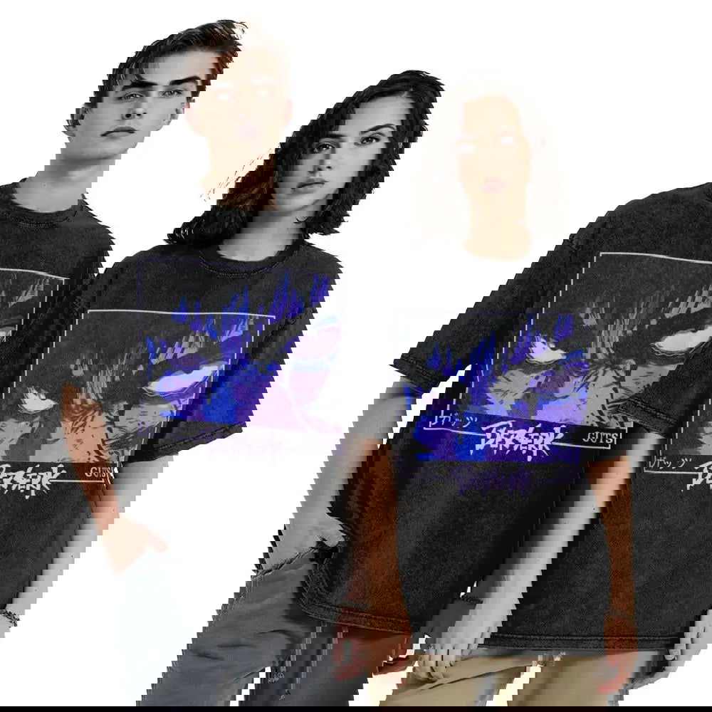 Anime Berserk Guts Washed Vintage T-Shirt - Ver. Face of the Champ