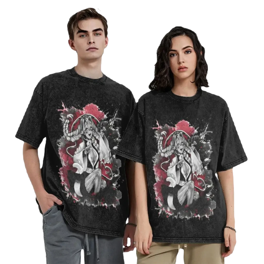 Demon Slayers - Anime Washed Vintage Tee