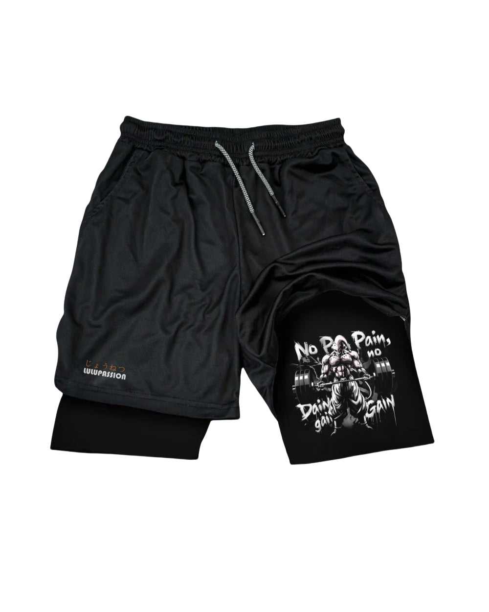 Dragon Ball Z Majin No Pain No Gain Shorts
