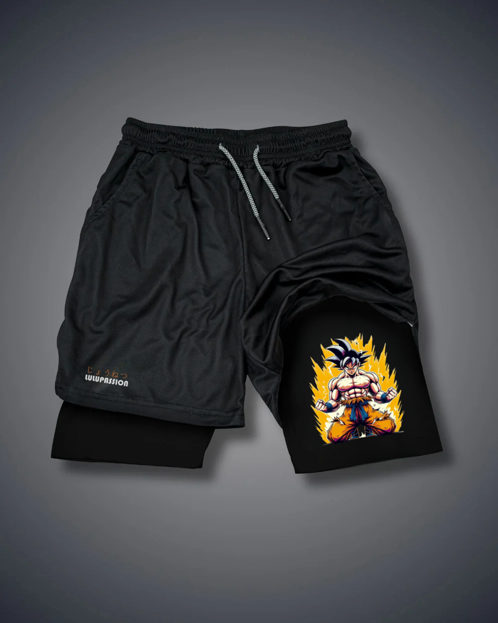 Dragon Ball Z Goku Battle Force Shorts