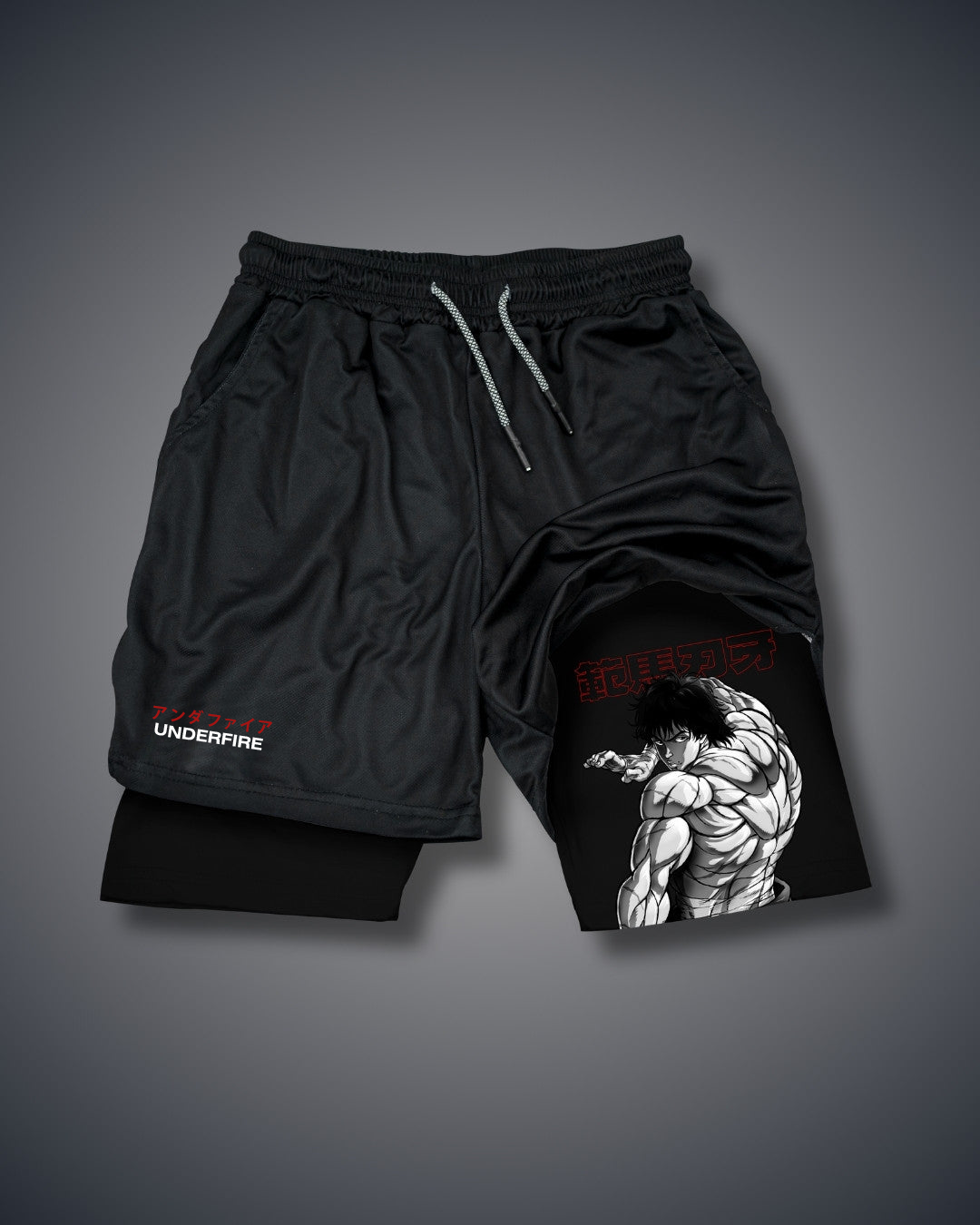 PREMIUM Anime X Gym Training Shorts 🔥⚔️