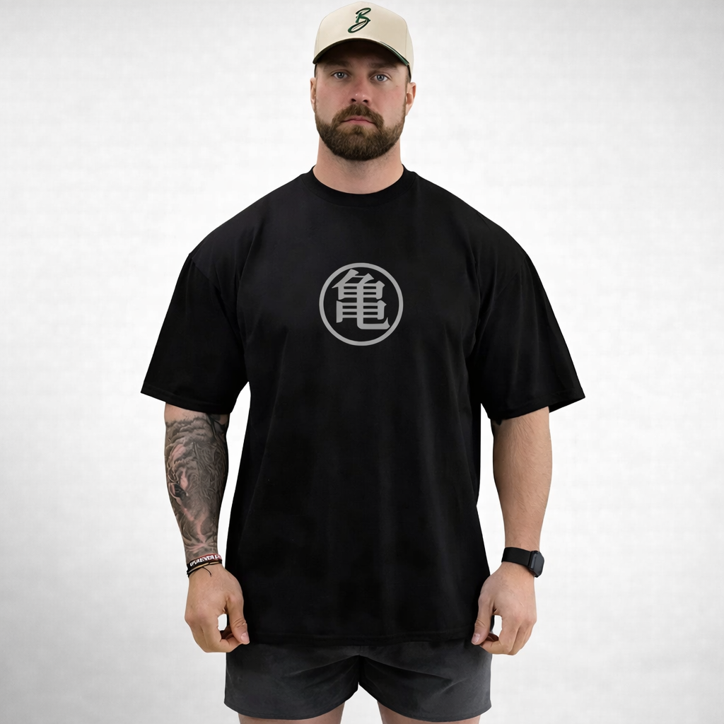 Oversized T-Shirt Oversized Streetwear Son Goku Black