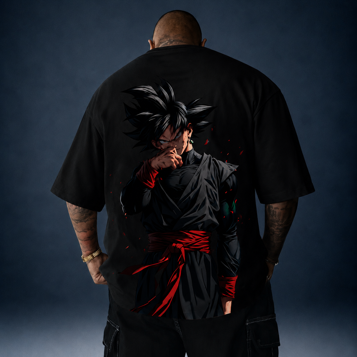 Oversized T-Shirt Oversized Streetwear Goku Black Dragon Ball Z
