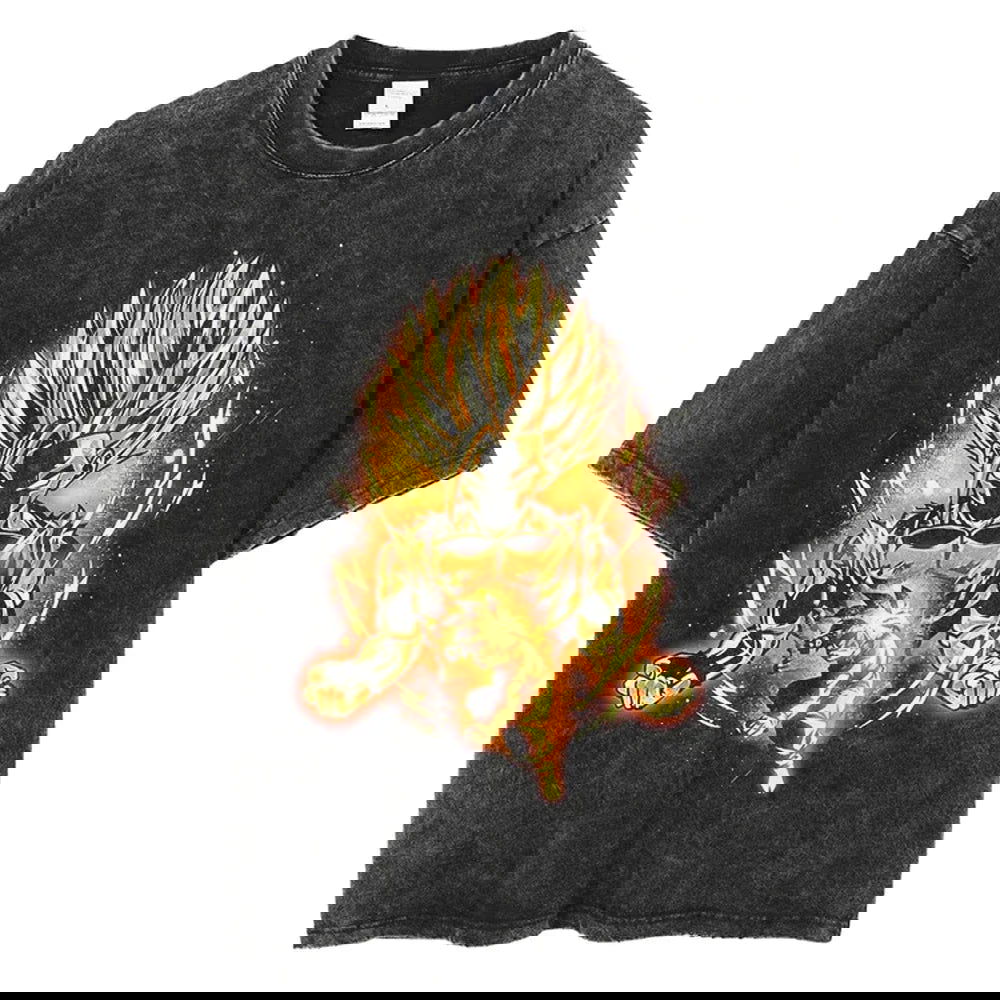 Dragon Ball T-Shirt - Goku Anime Streetwear - Oversized Washed Vintage - Limited Version 1