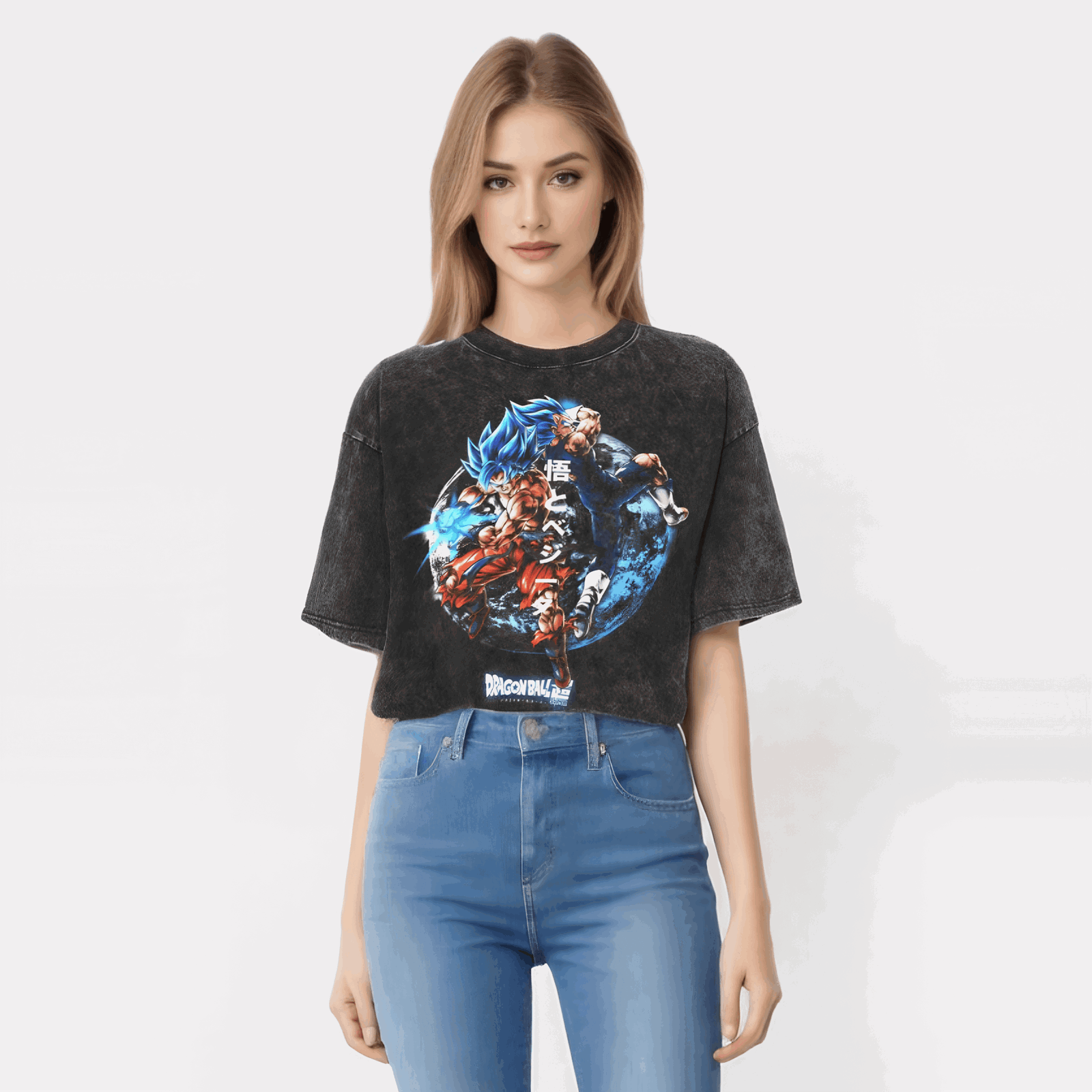 Dragon Ball T-Shirt - Goku Ultra Washed Vintage Oversized - Anime Streetwear