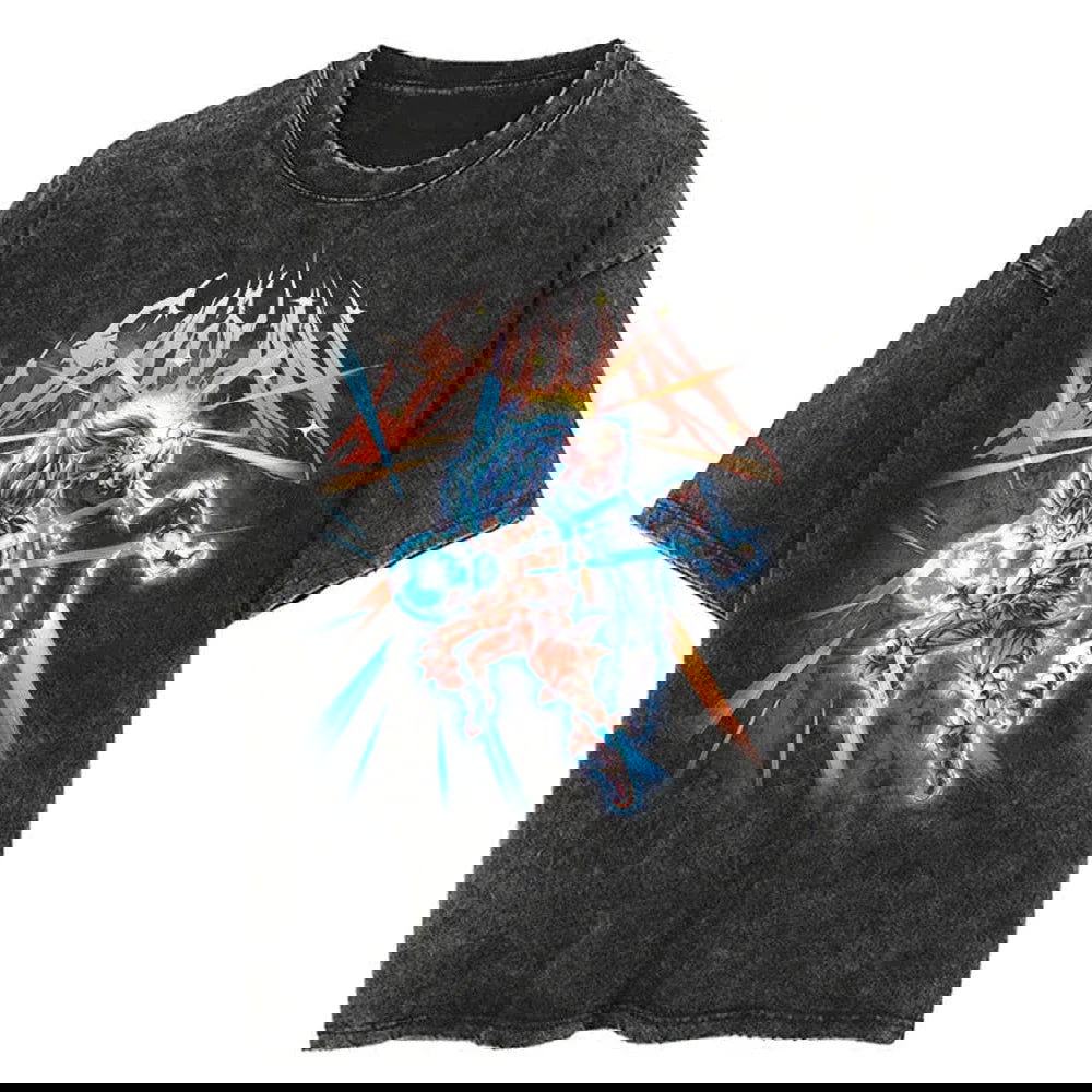 Dragon Ball Washed Vintage Oversize T-Shirt - Anime Streetwear