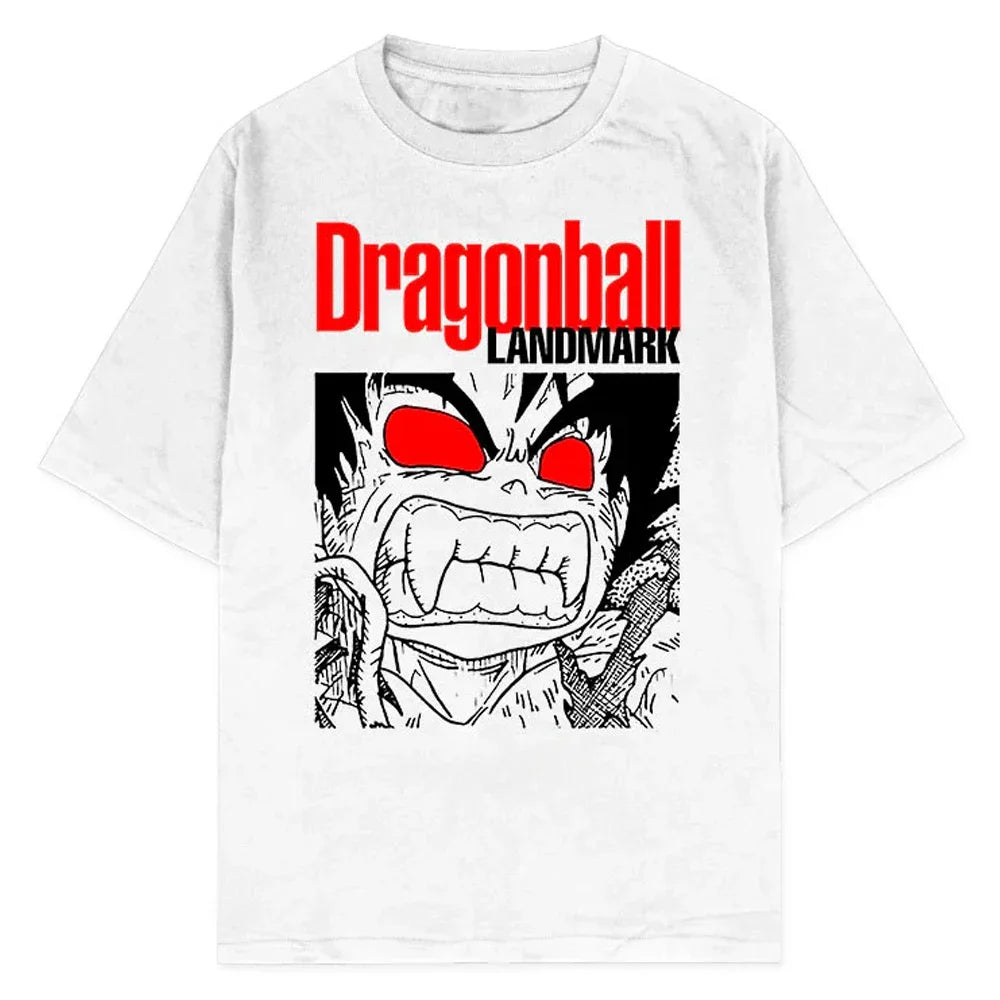 Dragon Ball Washed Vintage Oversize T-Shirt - Anime Streetwear