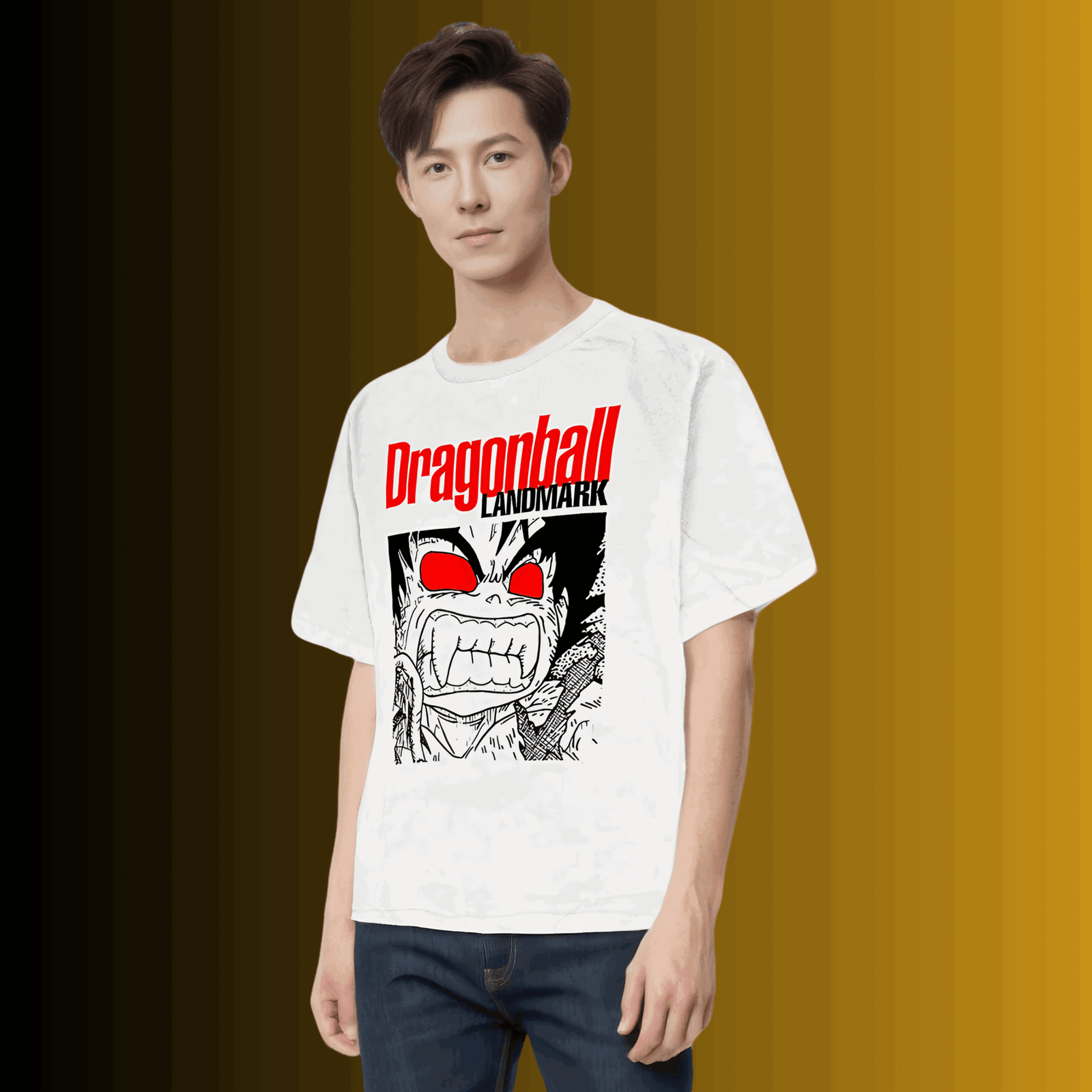 Dragon Ball Washed Vintage Oversize T-Shirt - Anime Streetwear