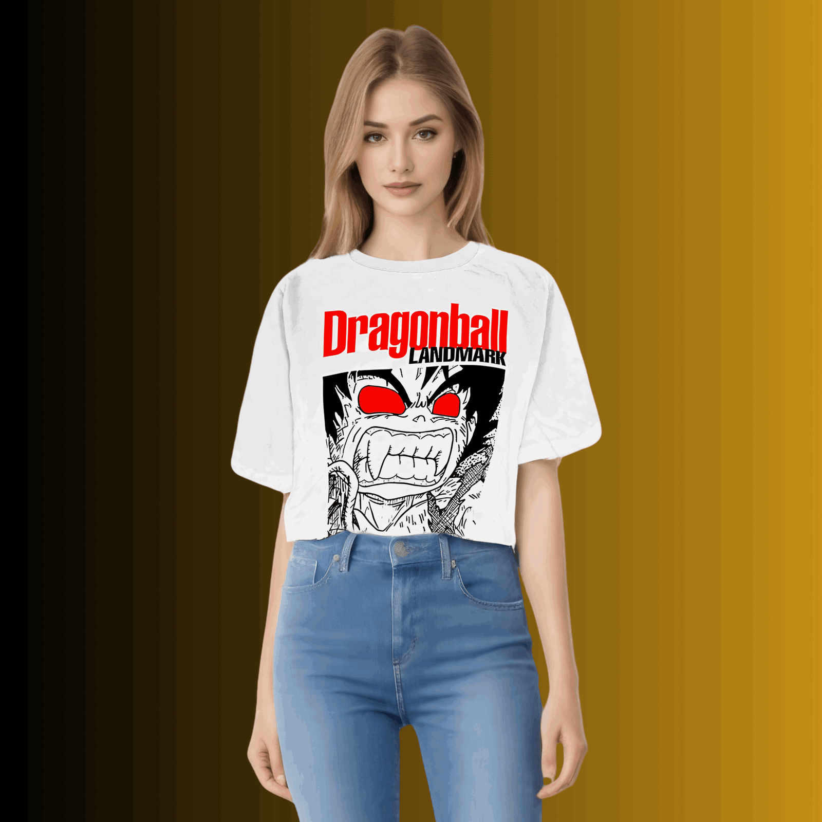 Dragon Ball Washed Vintage Oversize T-Shirt - Anime Streetwear