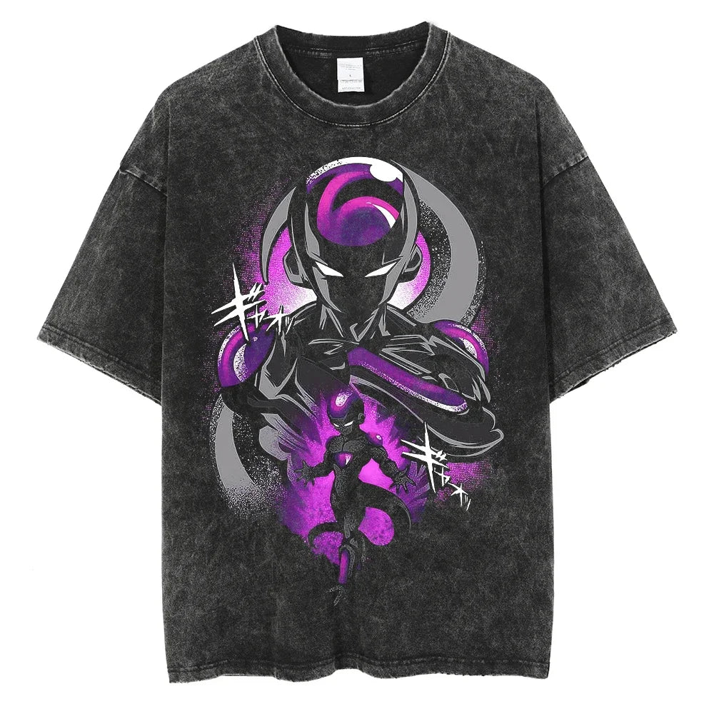 Frieza Dragon Ball T-Shirt - Anime Streetwear - Oversized Washed Vintage - Limited Version