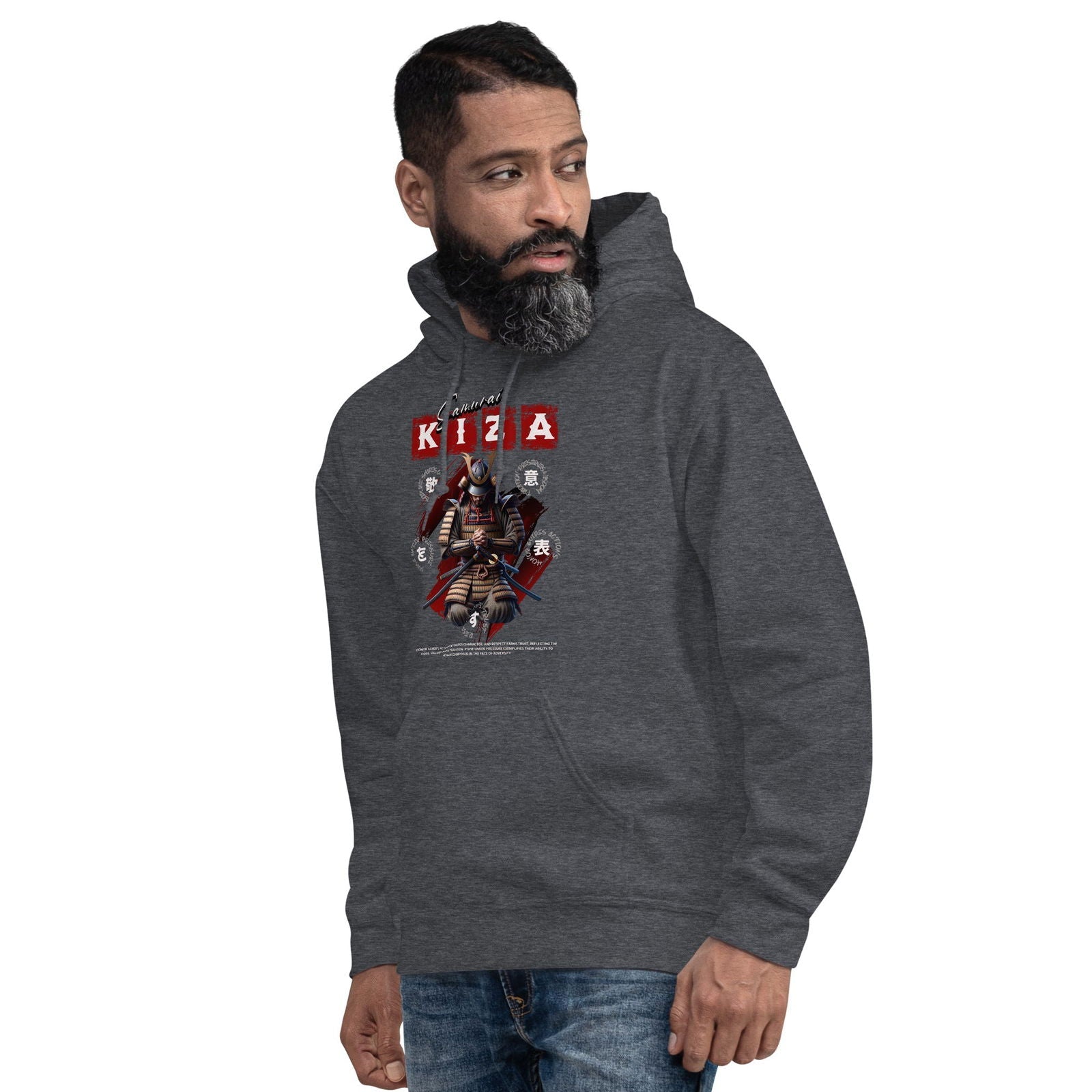 Gym Hoodie - Summer Cotton Blend - Samurai Kiza