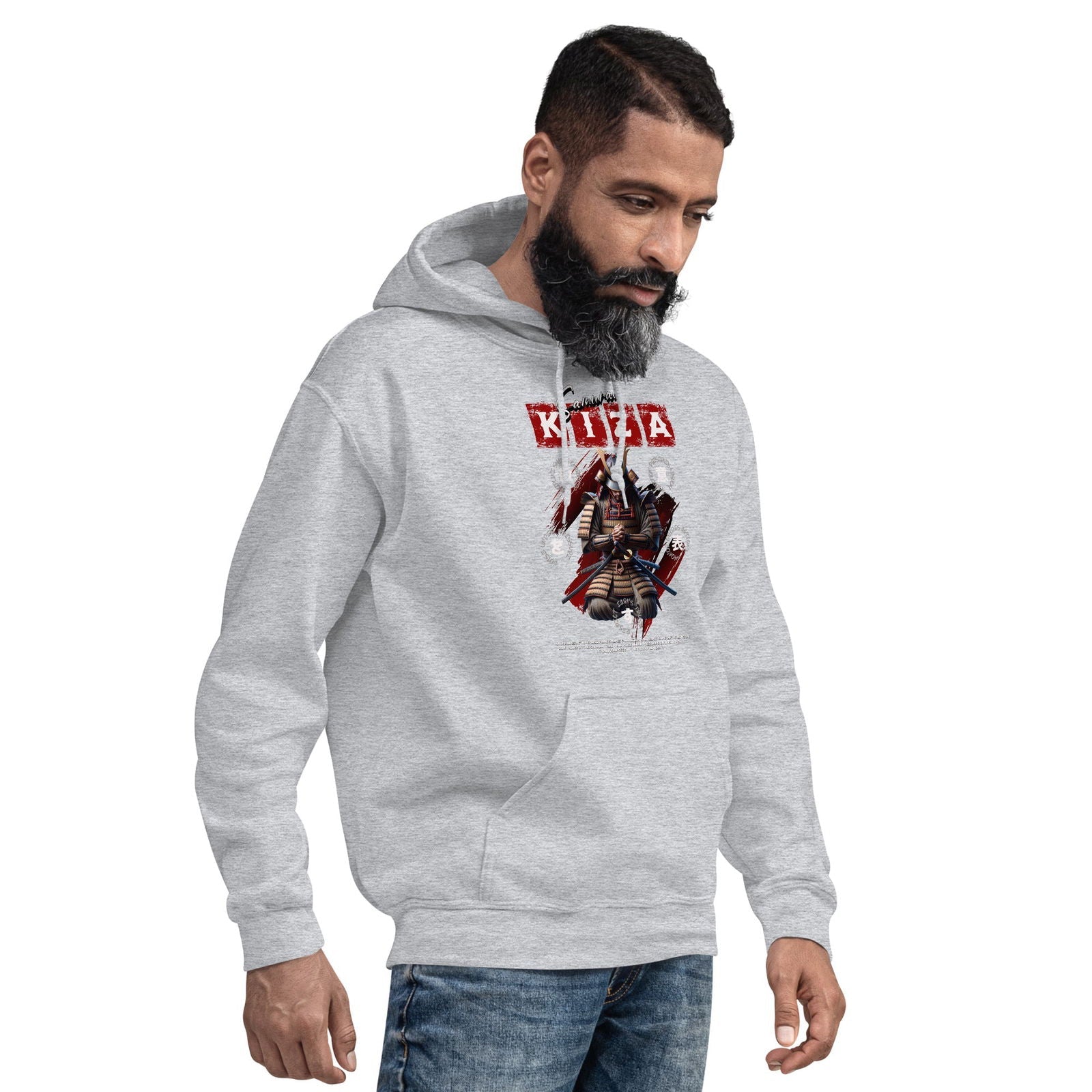 Gym Hoodie - Summer Cotton Blend - Samurai Kiza